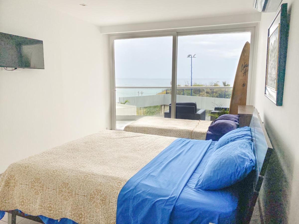 M3 Lujoso Y Comodo Departamento Con Playa 2 Piscinas Cancha De Tenis Jacuzzi Seguridad 24 Horas Manta Exterior photo